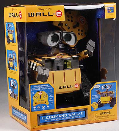 Ucommand Wall E Remote Control Action Figure Another Pop Culture Collectible Review By Michael Crawford Captain Toy