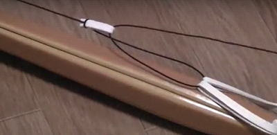 竹刀の組み方 ばらし方 弦と先革と中結 柄革