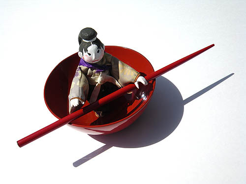 黒衣 一寸法師
