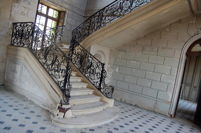 palacete abandonado en Francia