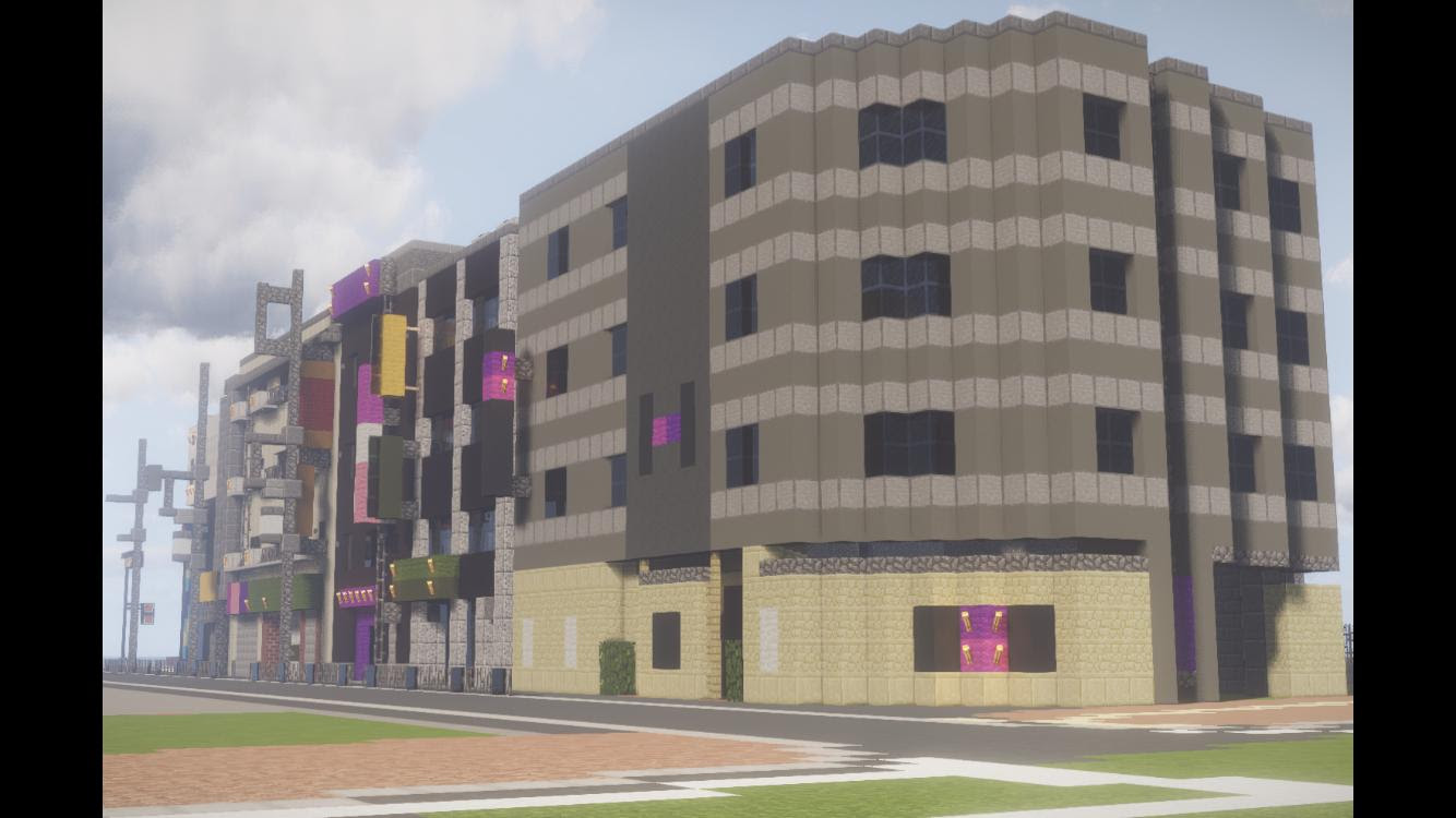 画像 マインクラフトで風俗街作ったｗｗｗ げぇ速