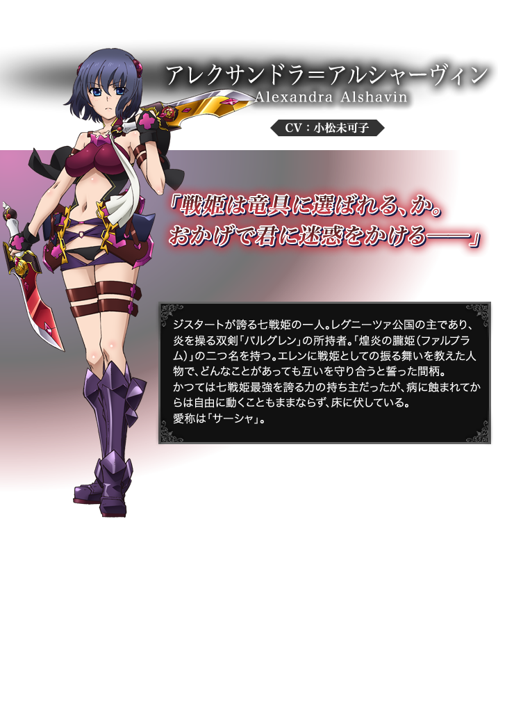 Character Tvアニメ 魔弾の王と戦姫 公式サイト