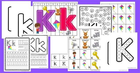  letter k worksheets kindergarten works kindergarten worksheets