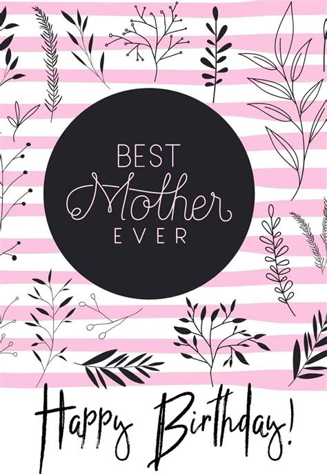  28 awsome printable birthday cards for mom free printbirthdaycards