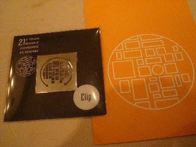 金沢２１世紀美術館のグッズを頂く Mory S World