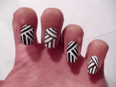 Nail Art Designs With Lines Nail Art Designs With Lines