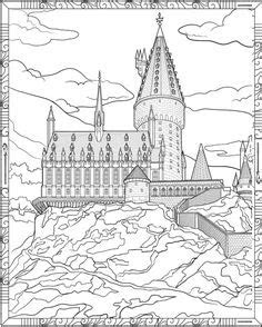  hogwarts castle coloring page from harry potter category select from