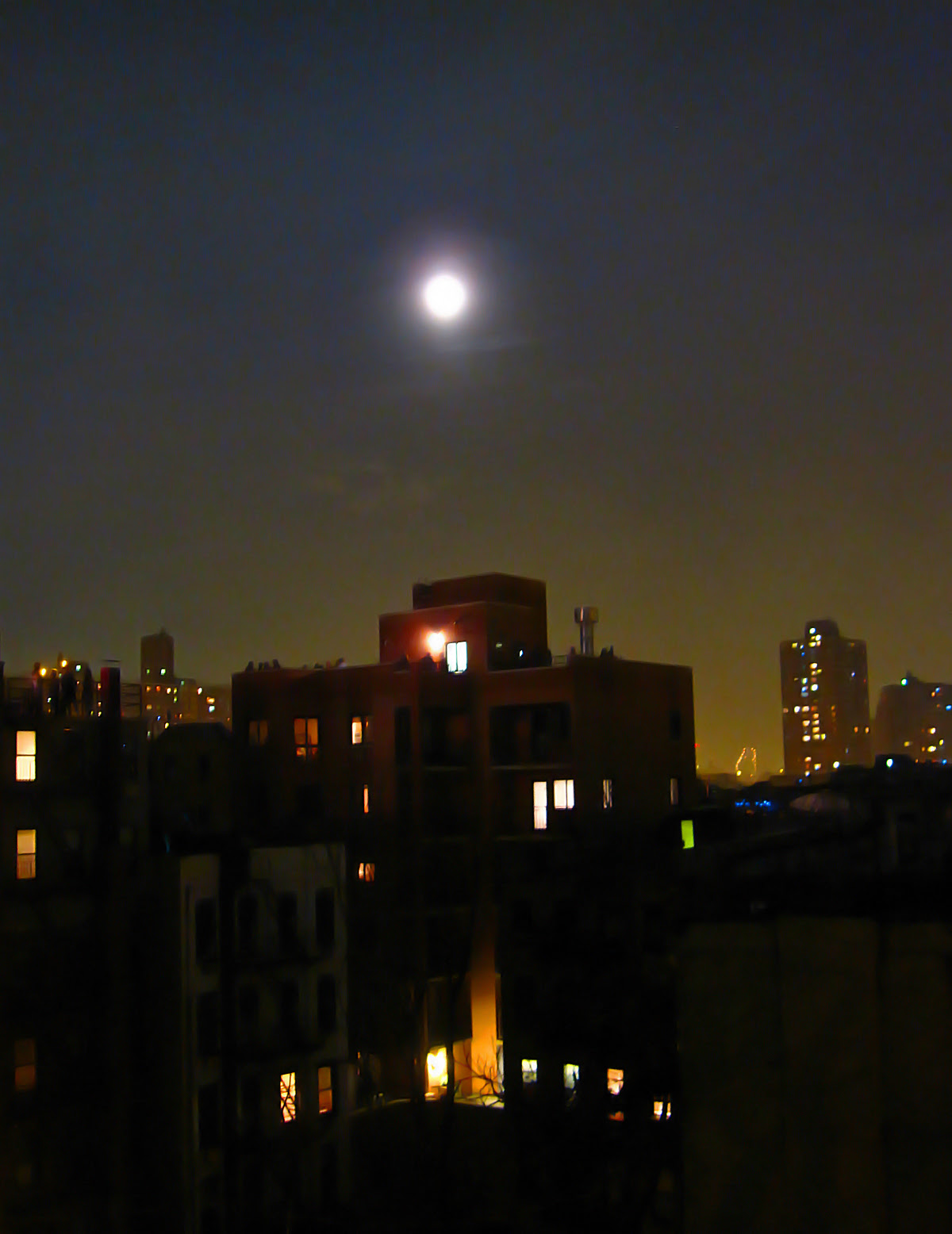 Moon over the LES