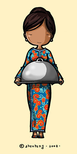 kebaya lady