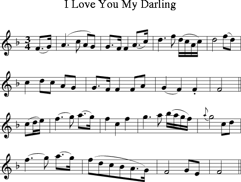 O My Darling I Love You