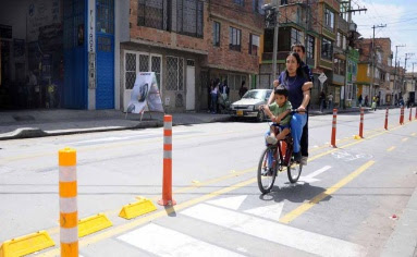 Nueva señalización para ciclistas en Bogotá