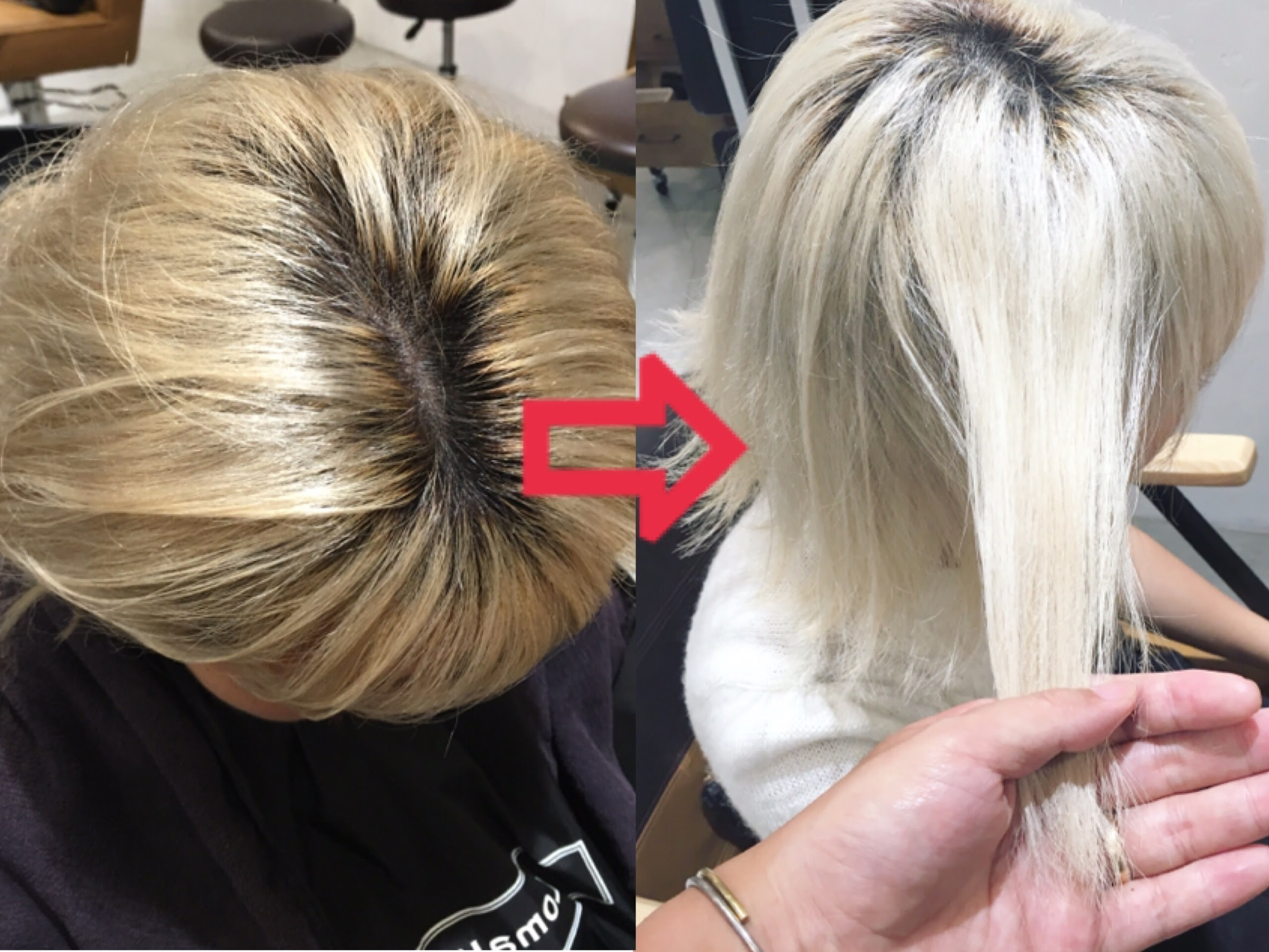 日本人でも白い髪になれる 本気で髪を白くした結果 表参道のlomaliaで働く美容師 ヘアメイク泉脇崇 ワッキー のブログ