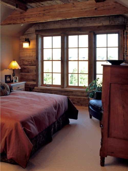 Montana mix traditional bedroom