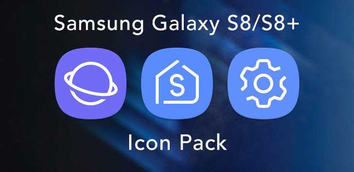 Скачать Galaxy S8 - Icon Pack (BETA) v1.0.1 APK