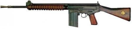 Belgian FAL prototype (ca.1950) chambered for British .280 (7x43mm) intermediate cartridge