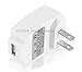 Universal USB Wall Charger for Apple Ipod Mp3 Shuffle Nano Video Touch Classic Iphone, Microsoft Zune 30gb 80gb 4gb 8gb, Sandisk Sansa  : image