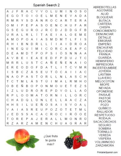  8 best images of spanish word list printable spanish sight words list