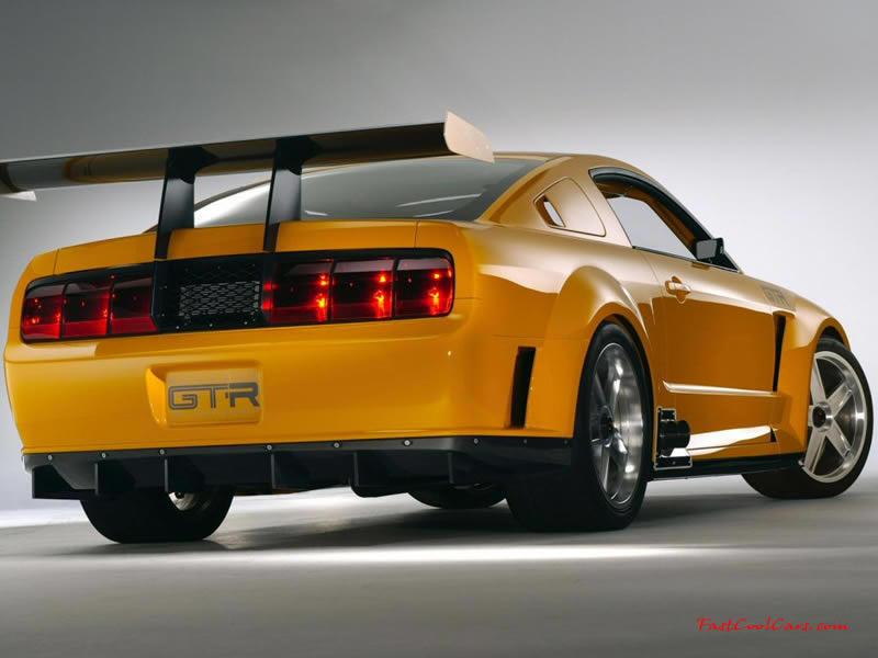 mustang gt wallpaper. GTR Mustang right