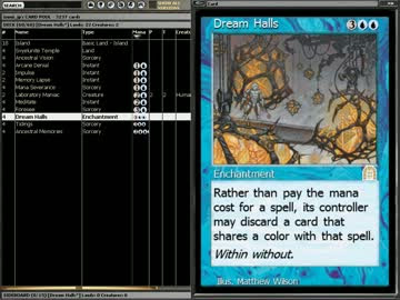 Mtg Mo Casual Classic ドリーム ホールでカードを引きまくるデッキ Nicozon