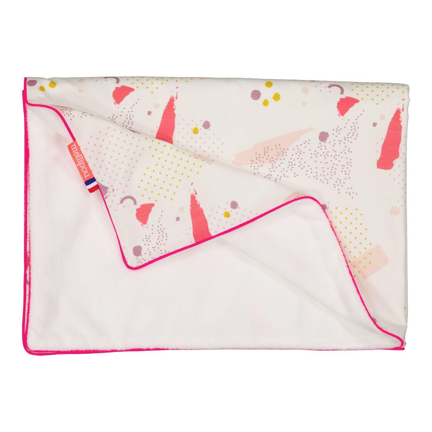 Couverture Bebe Fille En Laine Polaire Couverture Personnalisable Mellipou
