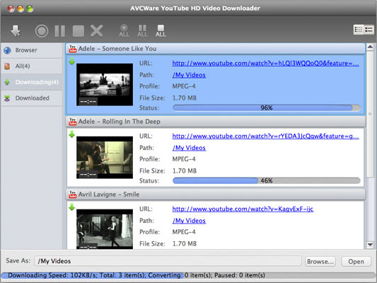 AVCWare YouTube HD Video Downloader 