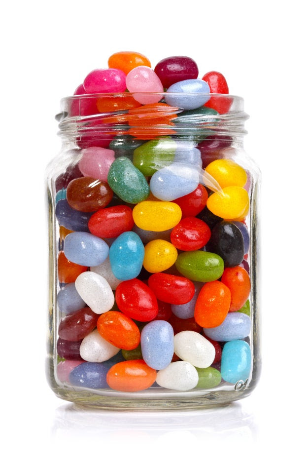 Jelly beans are so shiny because they're coated with shellac, which is made from insect poop.