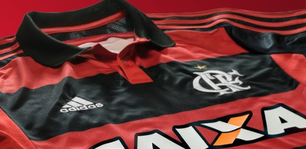 O Flamengo terá novo patrocinador. Marca ficará na barra da camisa e abaixo do número