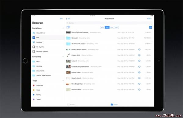 iOS 11 trình làng với giao diện thay đổi, hỗ trợ tương tác thực ảo