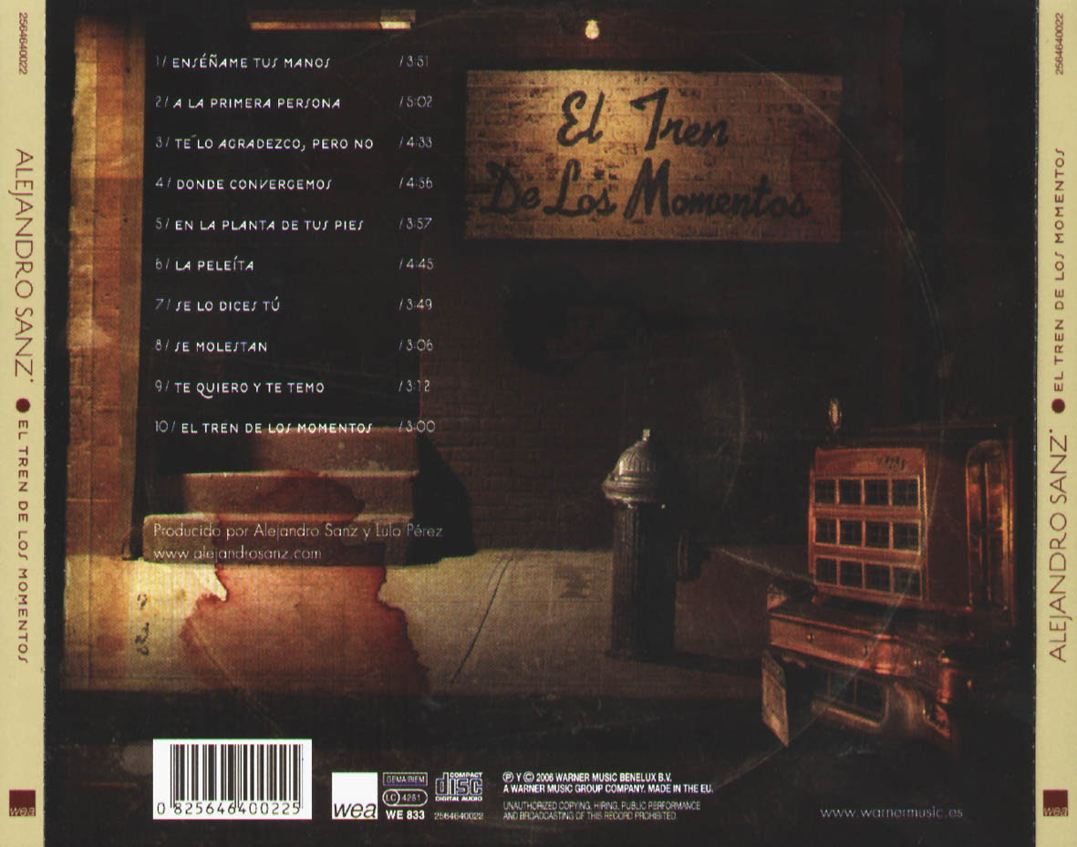 alejandro sanz el tren de los momentos impression
