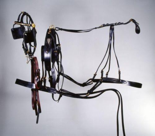 Tough-1 Deluxe Horse Harness - Black