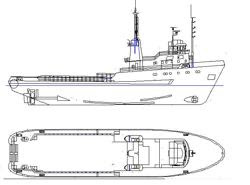 Rc Tug Boat Plans How To DIY Download PDF Blueprint UK US CA Australia ...