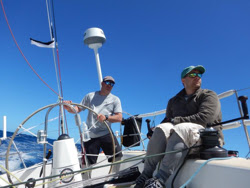 J/120 crew offshore
