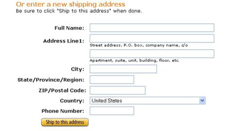 amazons address form     amazon calls  addr flickr