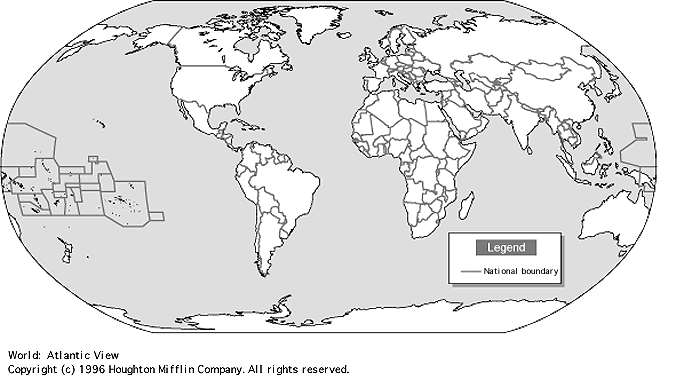 geography of the developing world