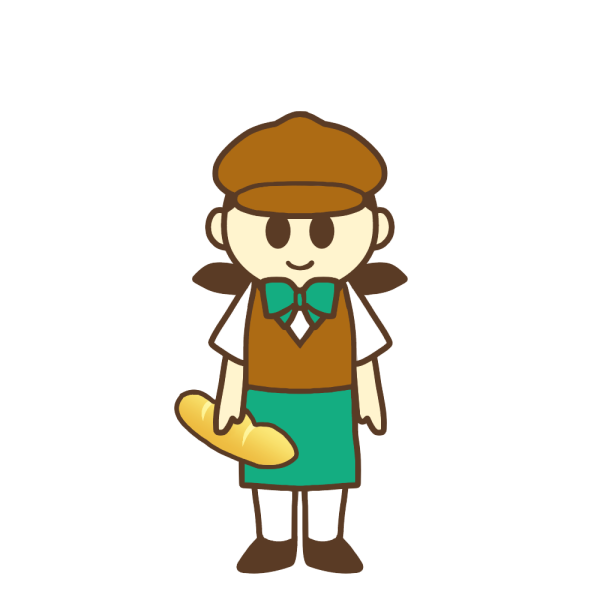 パン屋のイラスト かわいいフリー素材が無料のイラストレイン