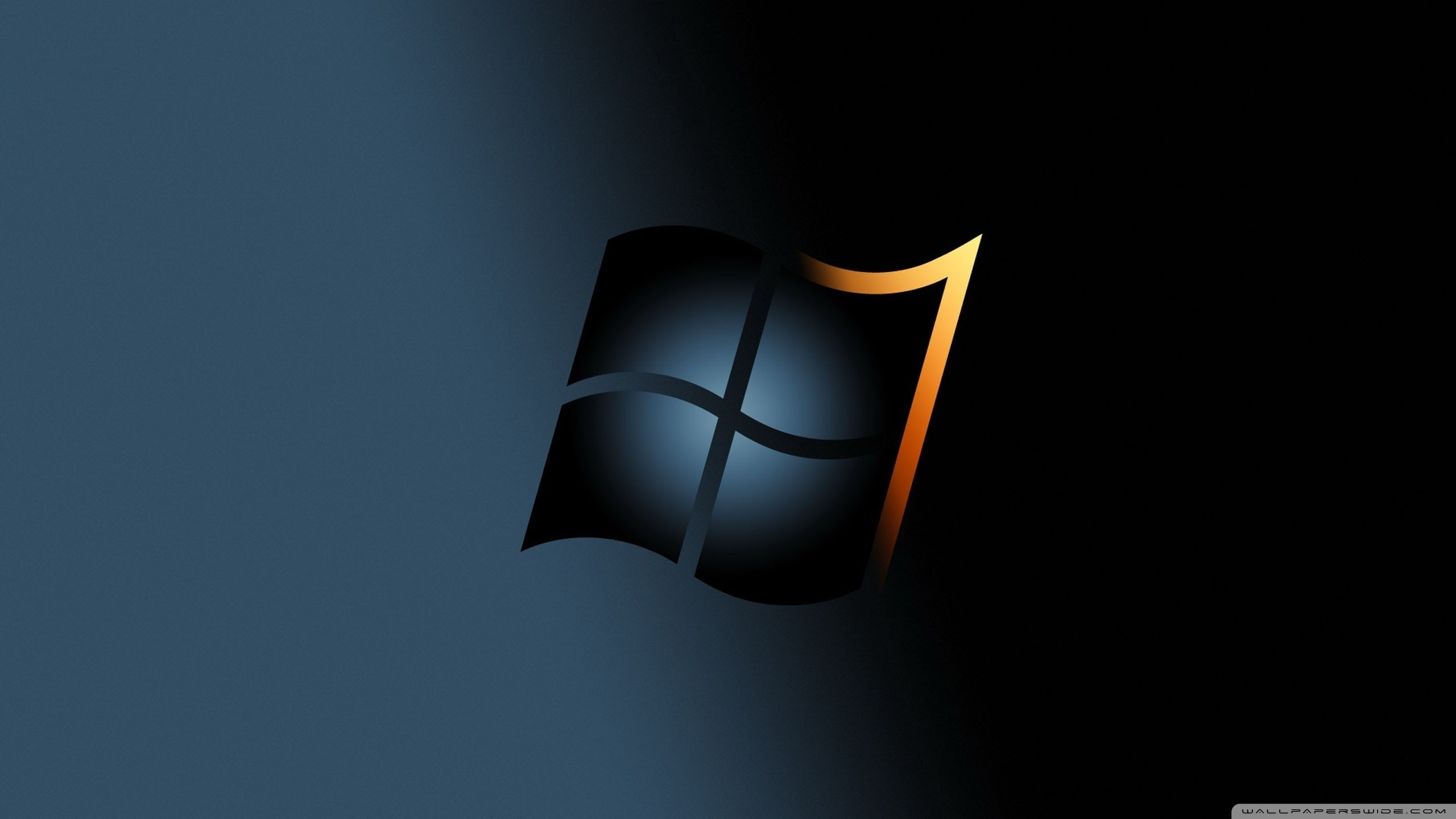 Windows 7 Dark Ultra Hd Desktop Background Wallpaper For 4k Uhd Tv