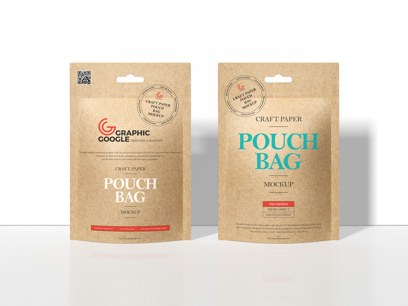 Download Free Craft Paper Pouch Bag Mockup Graphic Google Tasty Graphic Designs Collectiongraphic Google Tasty Graphic Designs Collection