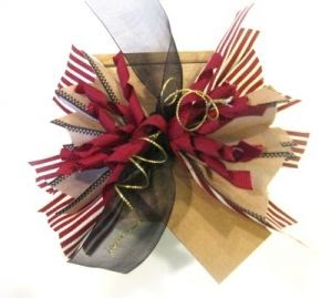 Christmas Gift Wrapping Bowdabra Spiky Bow | Bowdabra Blog