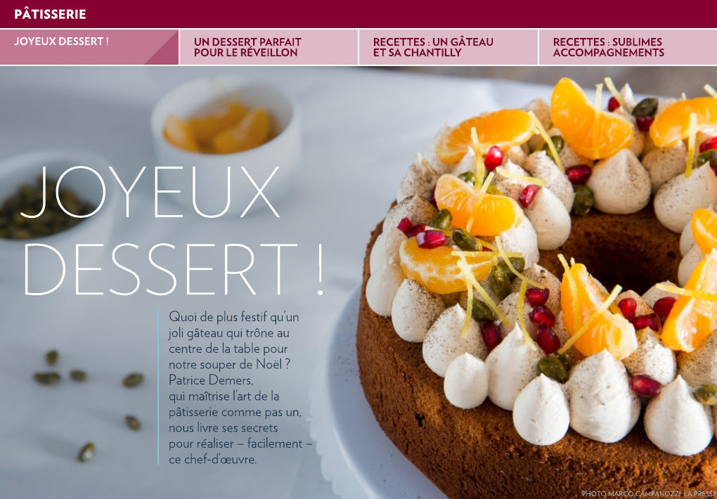 Joyeux Dessert La Presse
