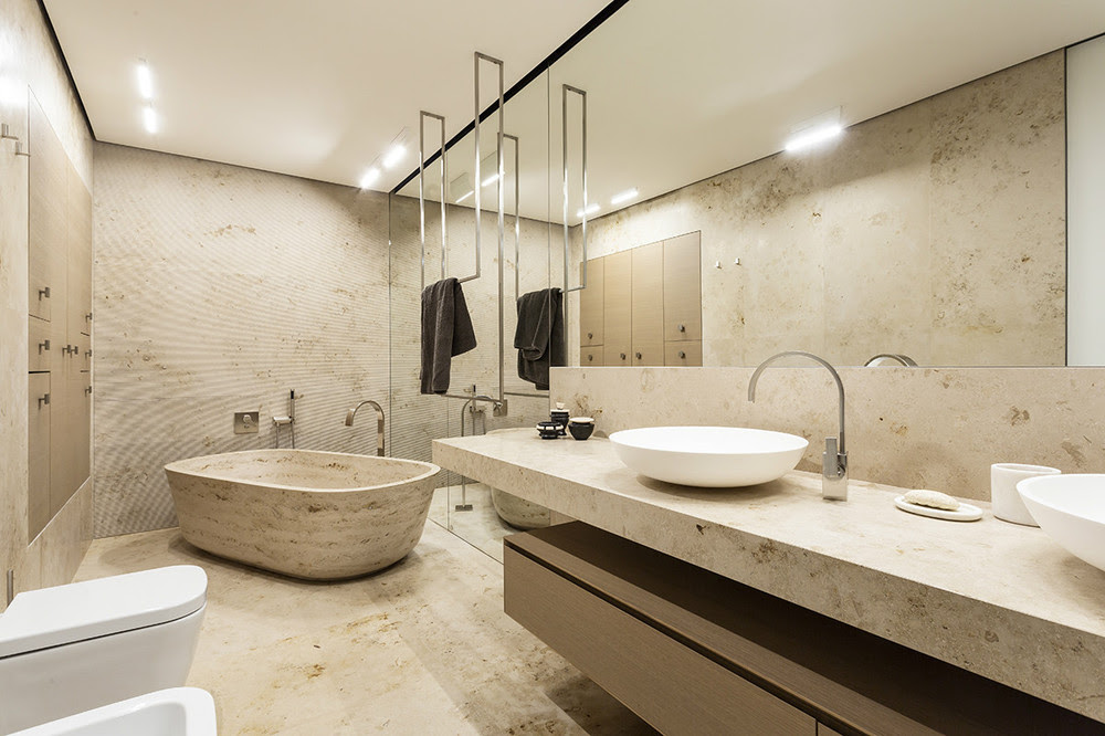 Taupe Bathroom Decor Interior Design Ideas