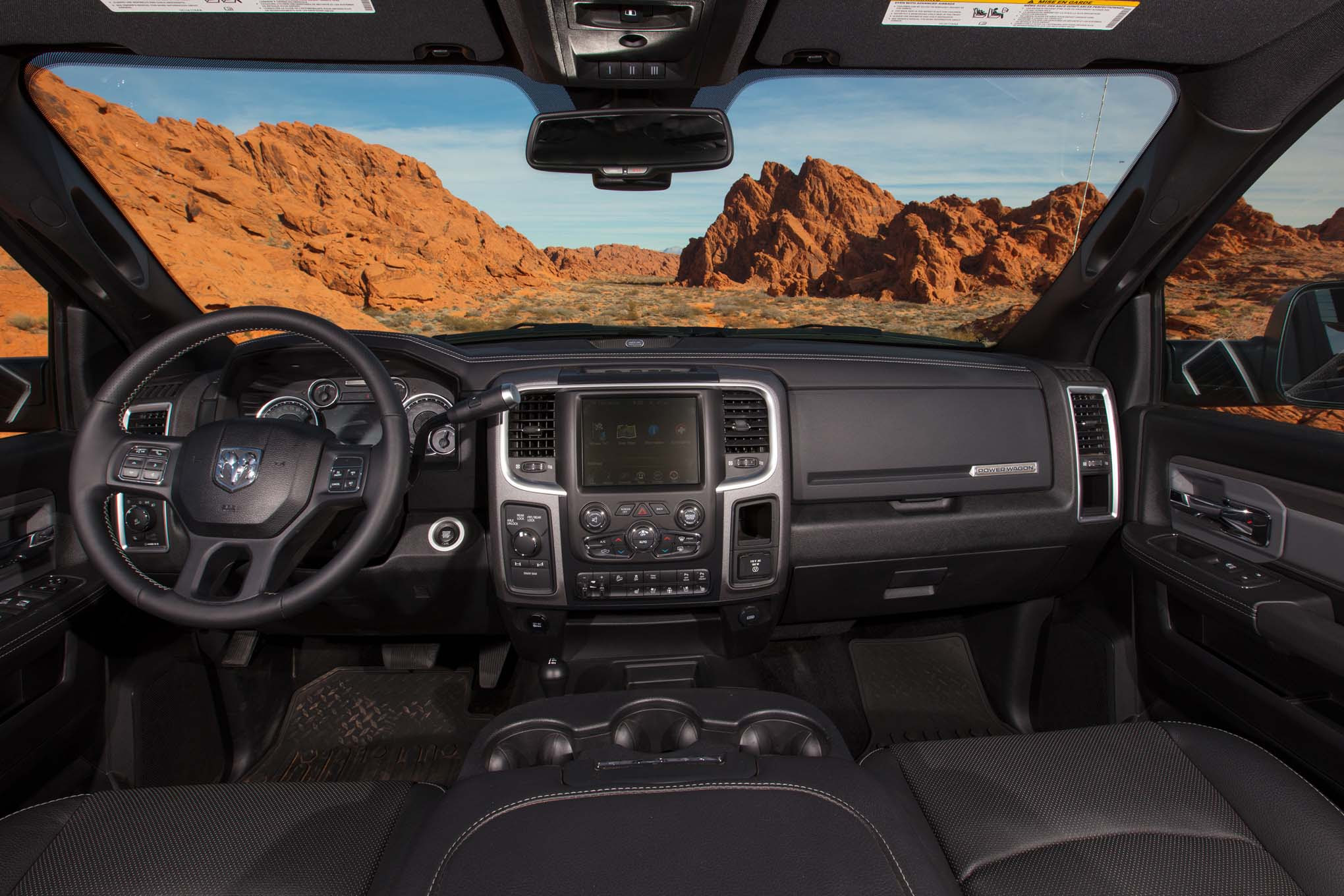 2017 Ram 2500 Power Wagon interior