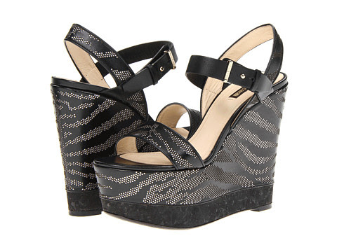 Perforated Zebra Wedge Perforated Zebra Wedge