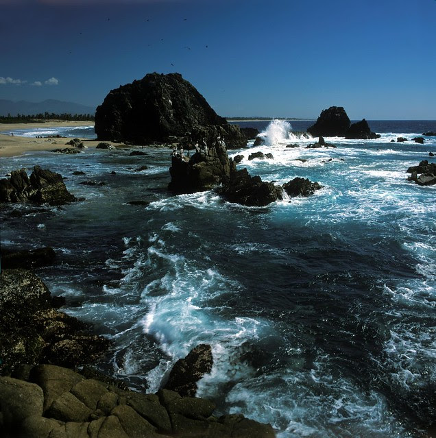 Playa de Piedra de Tlacoyunque, guerrero, santuarios, méxico