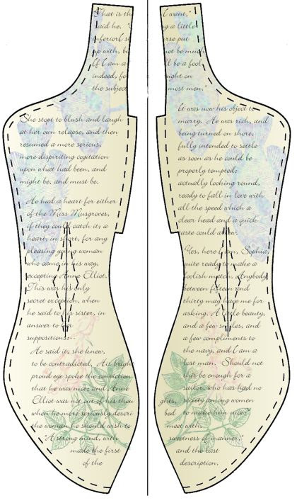 First design of back of doll