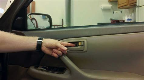 Replacing an existing door is easy if the new door core is the same size. How to Replace the Interior Door Handle on a Toyota Camry