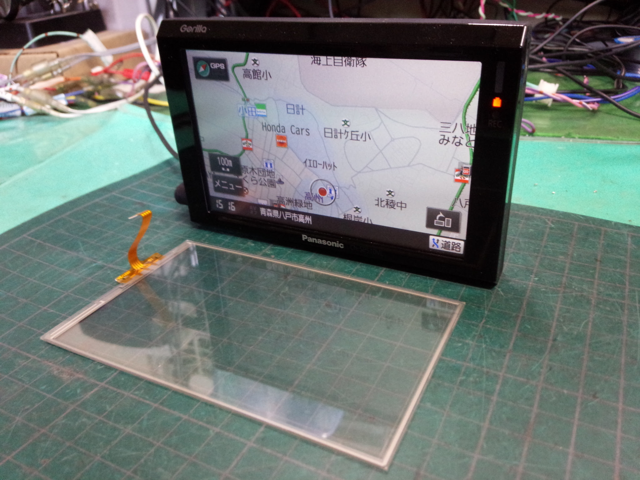 Cn Sp510vl故障 修理 タッチパネル不具合 市販ゴリラ ポータブルナビ 兵庫県 カーオーディオ カーナビ 修理専門店 ベストサウンド オーディオ事業部 サウンドシステムk 持ち込み取り付け 故障診断 分解修理の相談窓口 東北 青森県八戸市