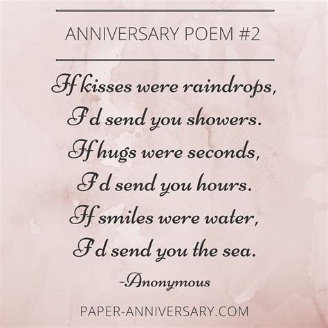 13 Beautiful Anniversary Poems to Inspire   Anniversary  