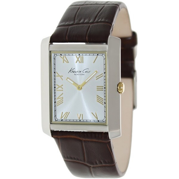 Kenneth Cole Men's Brown Leather Quartz Watch
