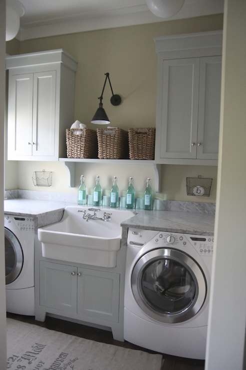 Laundry Room Ideas - Cottage - laundry room - Urban Grace Interiors