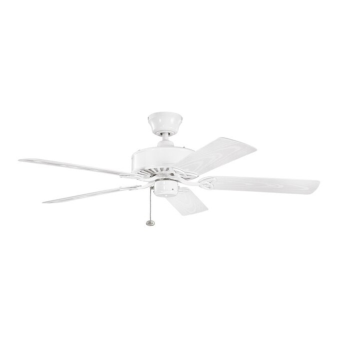 Kichler 52-in White Indoor/Outdoor Ceiling Fan ENERGY STAR ...